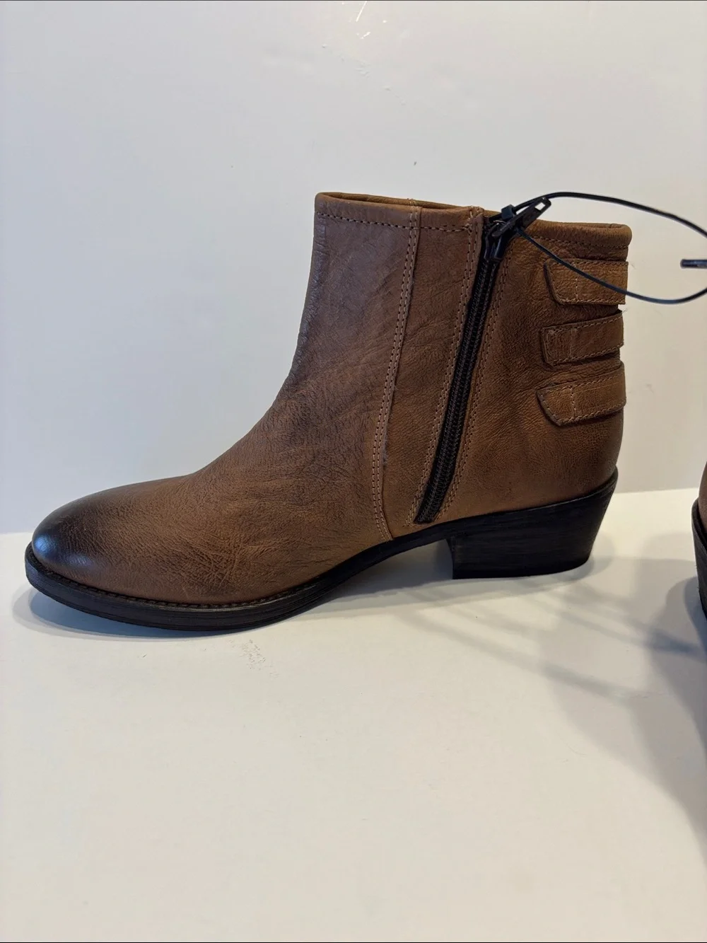 NWOT - MIA Women's Neal Brown Leather Ankle Boots